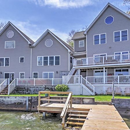Waterfront Seneca Lake House Fire Pit And Boat Dock Дженива Экстерьер фото